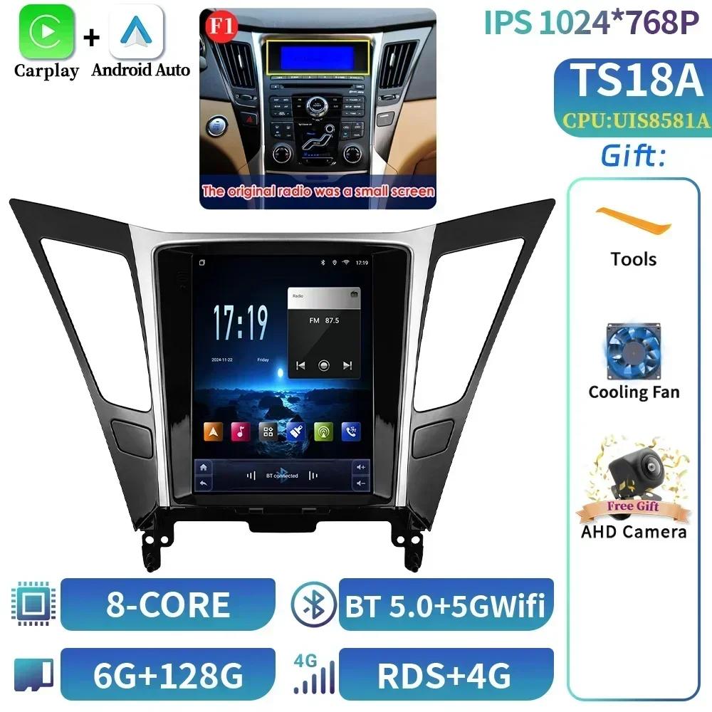 9.7inch Car Radio Multimedia Video GPS  For Hyundai Sonata Yf 8 2010-2018 Screen Android Stereo 4G  Wireless Navigation Stereo G