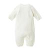 coverall animal made in for boys and birth baby white [Miki House] Two-way all-in-one romper, plain, design, non-twisted yarn, Japan, girls, newborns,