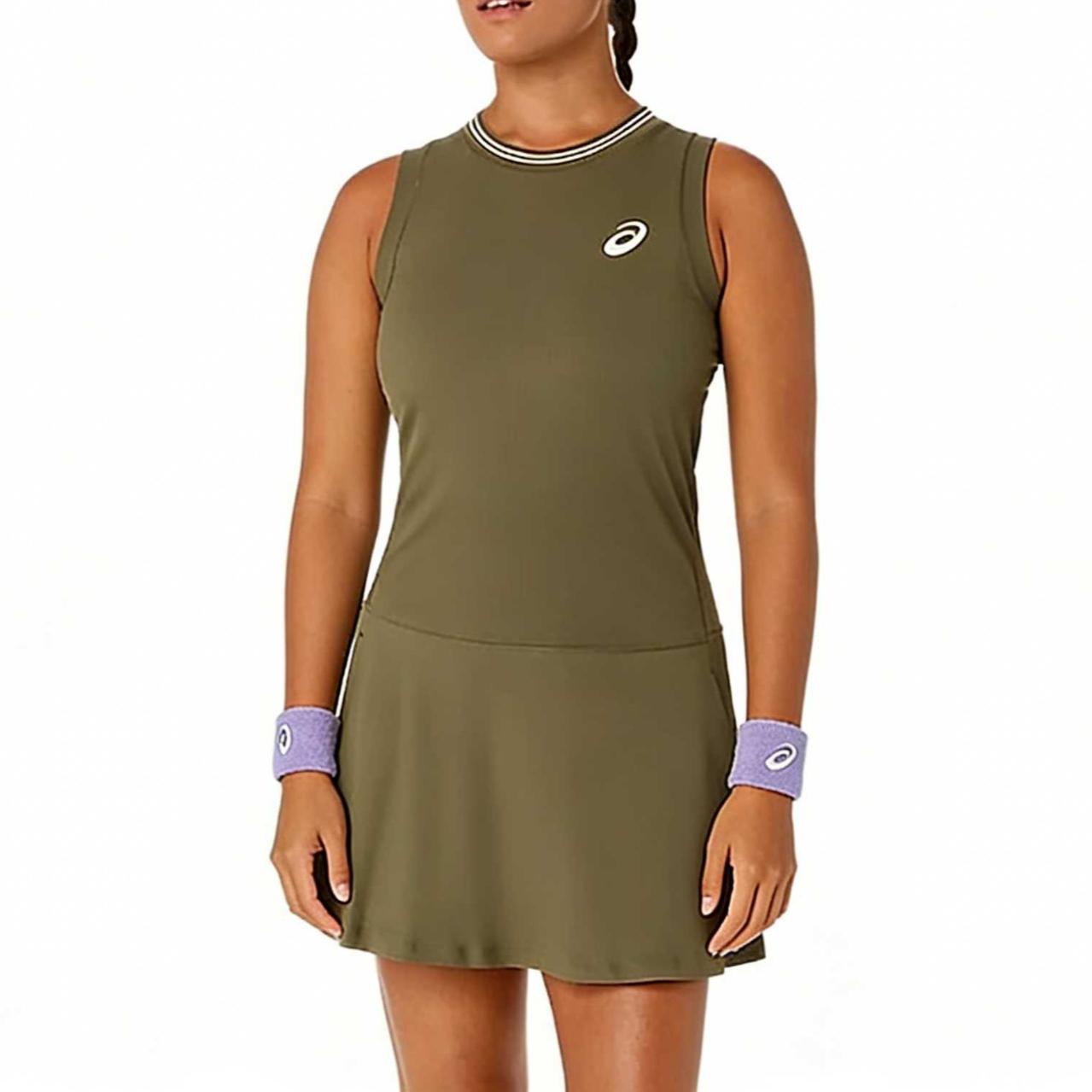 ASICS Breathable Quick-Dry Solid Color Comfortable Tennis Skirt Women skirts 2042A444-300 M