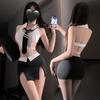 Erotic Cosplay Lingerie Sexy Secretary Skirt Adult Sex Lingerie Set Teacher Role Play Costumes Women Porno AV Actress Temptation