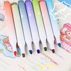 1 Set 4 Pieces  Morandi Gradient Eye Protection Writing Creativity 12 Color Cute Art Marker Graffiti Highlighter