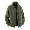 2026 Spring Autumn Men Corduroy Jackets Man Stand Collar Casual Soild Color Coats Man High Street Workwear Outerwear