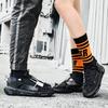 European station color matching shoes couple women's shoes large size versatile trendy shoes in men's shoes