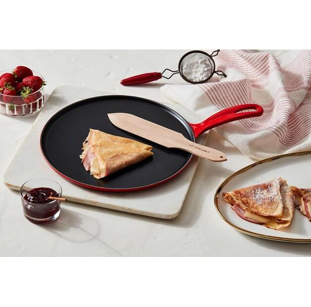 Сковорода для блинов Le Creuset вишнёвая (20136270600460)