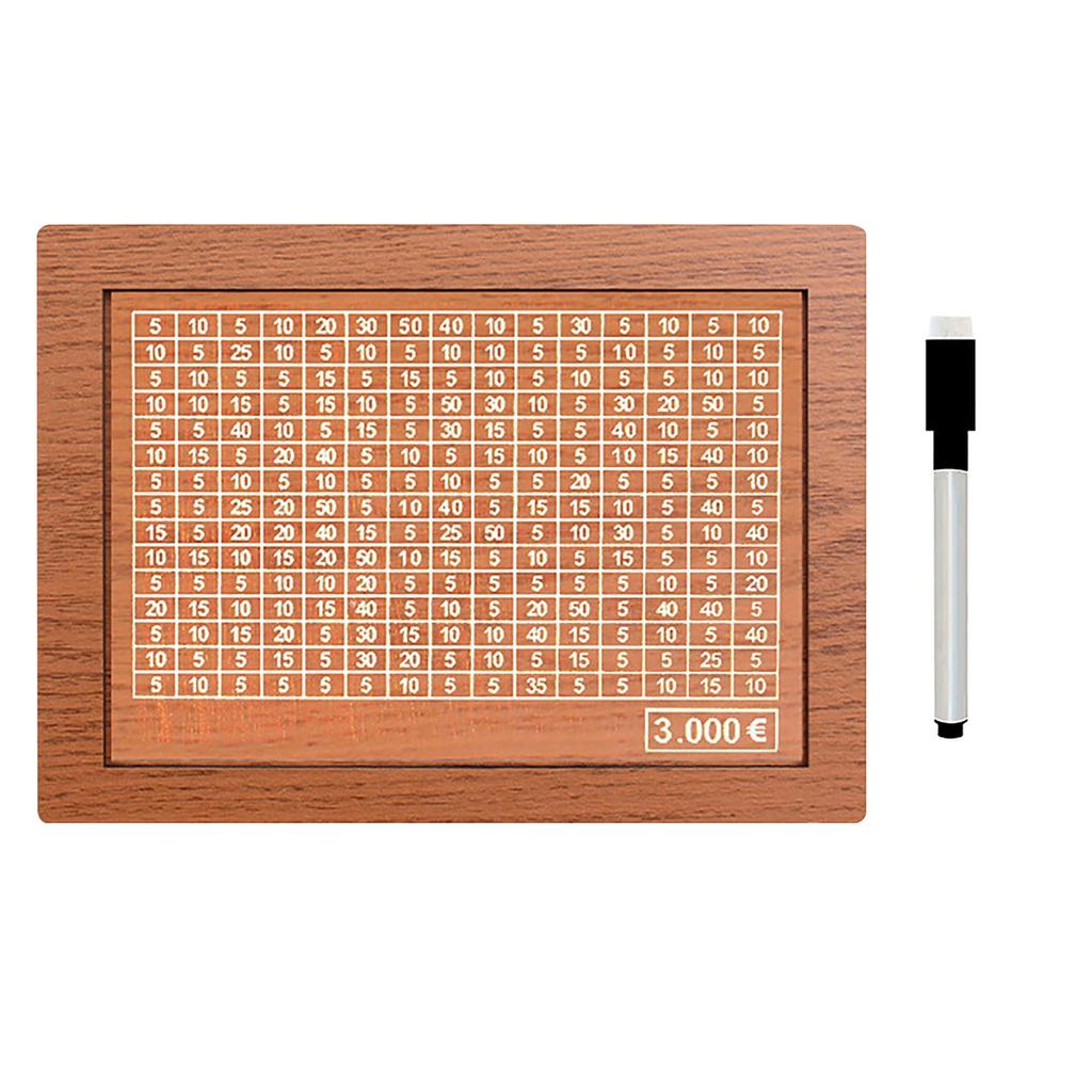 Cash Wooden Savings Box, Savings Challenge Box, Cash Savings Bank, Wooden Cash Savings Box With Money Goal And Numbers