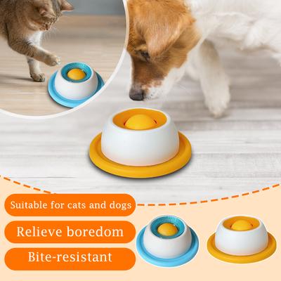 -Auslaufender Futterspender Haustierspielzeug - Lustige Leckmatte für Hunde & Katzen, Langeweilevertreibung & Kaubeständig