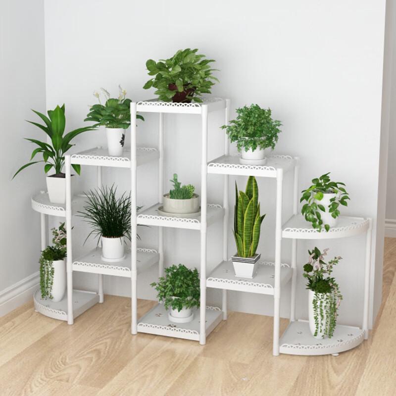 12-Tier Plastic Indoor Plant Stand