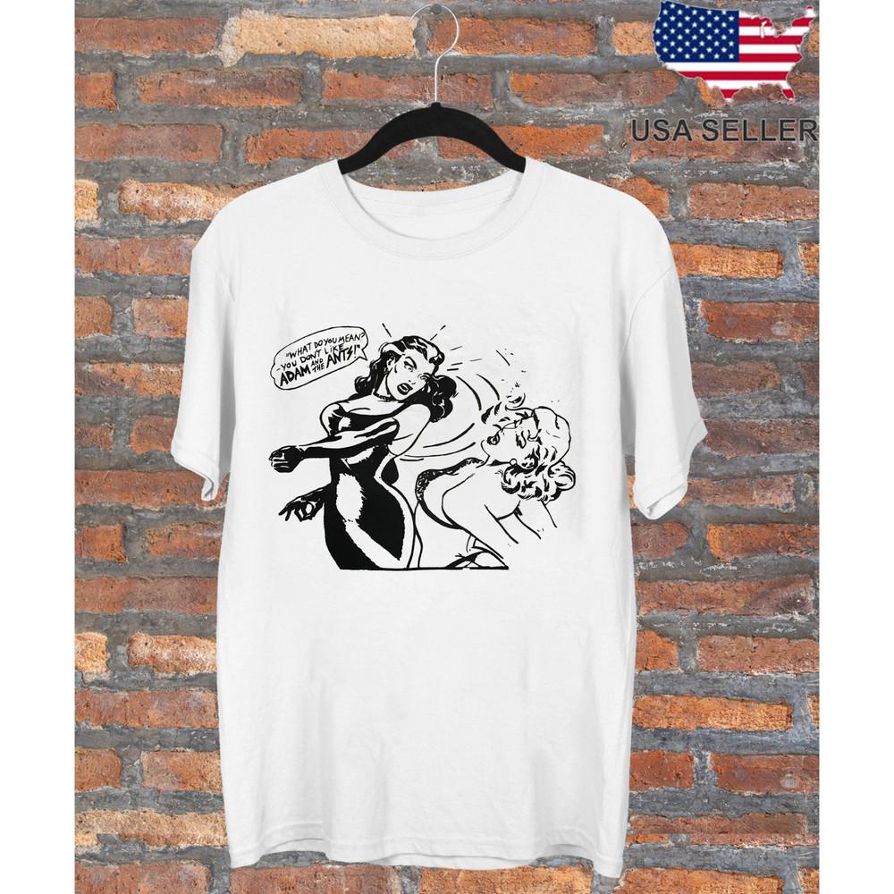 

New T Shirt Adam and the Ants Short Sleeve All Size S5XL ZL809 Unisex T-Shirt S