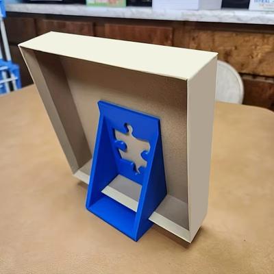 Puzzle-Box-Ständer All-in-One Puzzle-Box-Deckelhalter Puzzle-Poster-Display-Ständer für alle Puzzler Zuhause Büro Schreibtisch