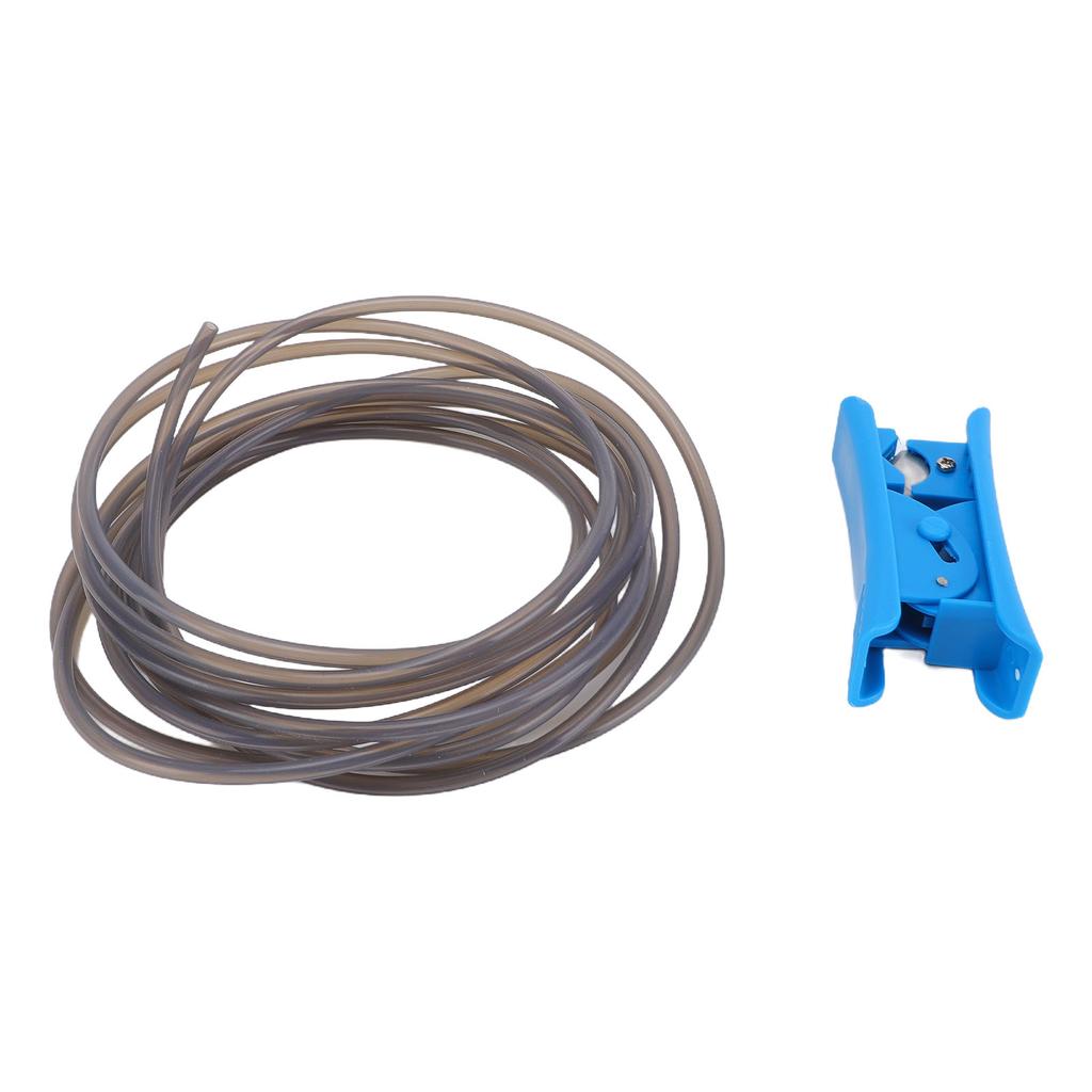 4M 13.1FT PTFE-Schlauch passend für Bambu Lab A1 Mini AMS 3D-Drucker 2,5 mm Innendurchmesser 4 mm Außendurchmesser 1,75 mm Filament-Zuführungsschlauch mit Schneider Grau