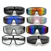 Protective Glasses 2pcs Men Women Outdoor MTB Cycling Sun Glasses Sports Colorful Glasses Full Frame Punk Windproof Goggle