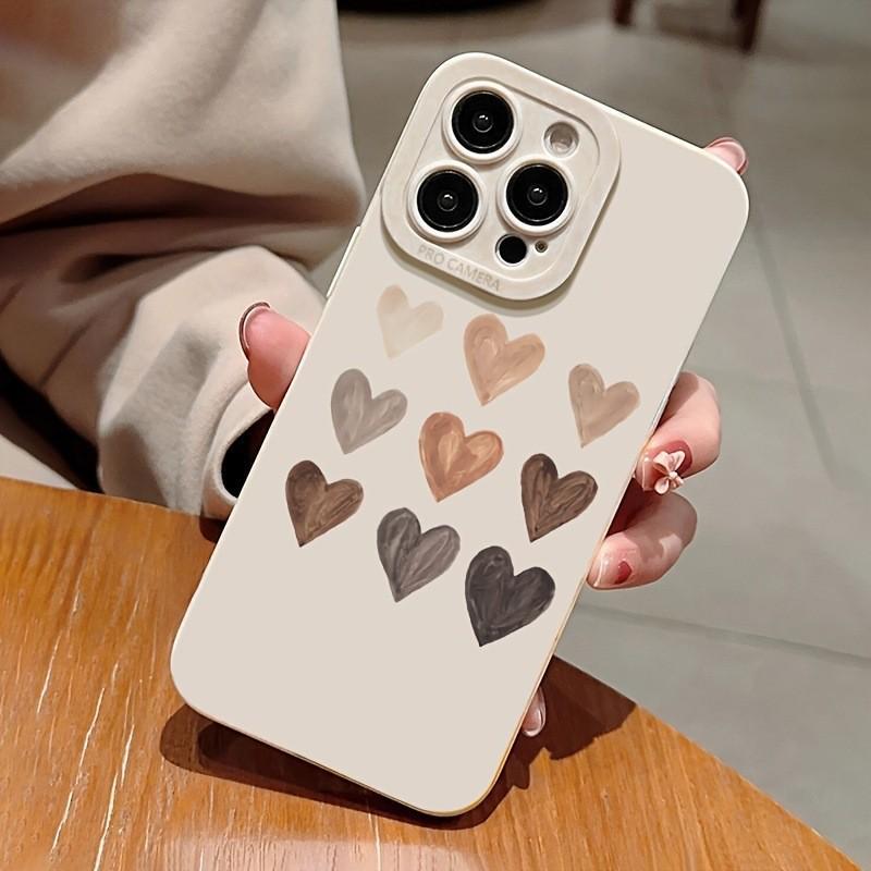 

Nine Hearts Pupil Eye iPhone Case for 16/15/14/13/12/11/X iPhone 15 Plus