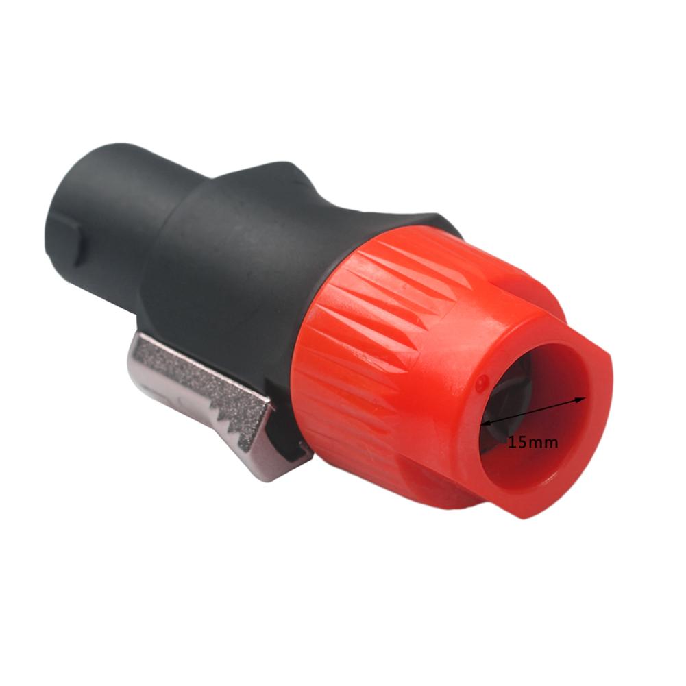 10pcs NL4FC Speaker Connectors 4 Pole 4 Pin Male High-Strength Lightweight ABS Shell Audio Cable Adapter Speakons