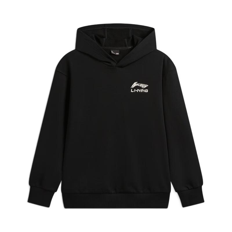 Li-Ning Unisex Hooded Sweatshirt with Trendy Print S