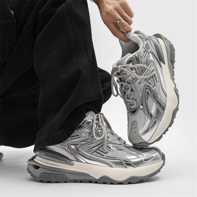 Fashion Leather Sport Shoes Casual Shoes for Men Fashion Dress Tenis De Hombre Moccasins Tenis Caballero Designer sneakers