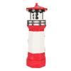 Solar Lighthouse 360 Degree Rotating Lighthouse Decoration Fadeless Resin LED Garden Lighthouse for Balcony Lawn BS38062