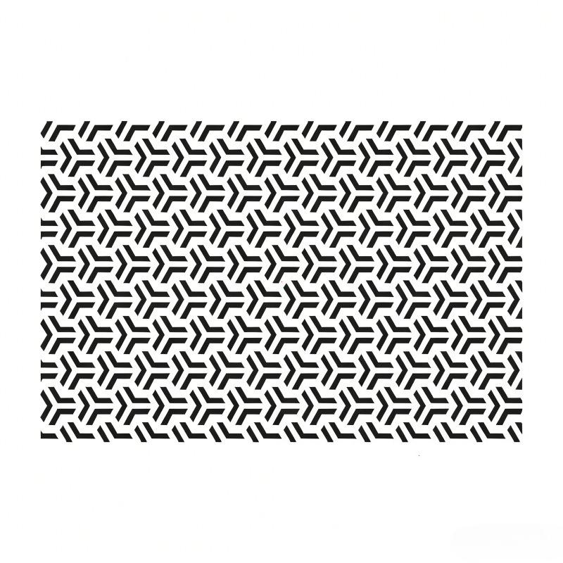 Matte Black Honeycomb Sticker for Car Side Window, Vinyl Sticker for Triangular Window Decoration,
