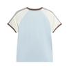 Li Ning Sports Lifestyle Series Letter Round Neck T-Shirt Women Tops ATSW366-1