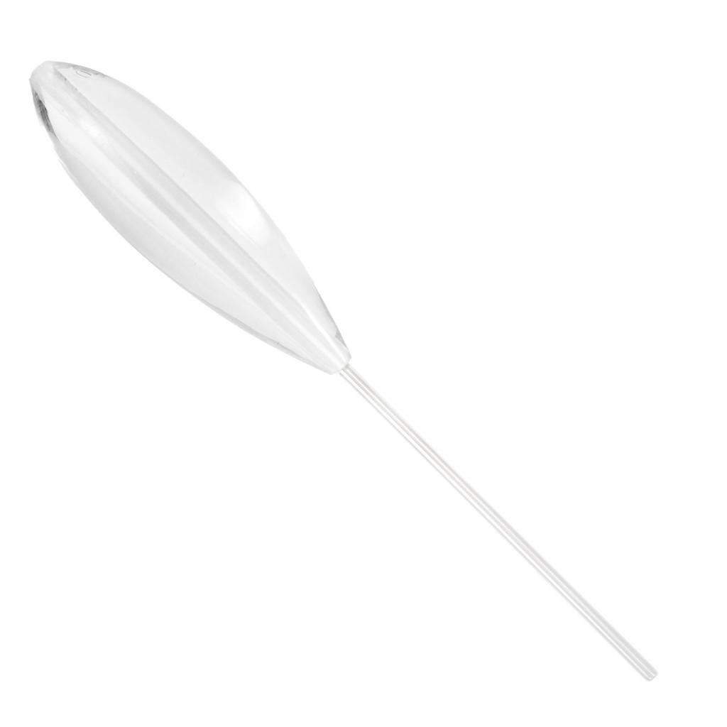 5pcs Clear Plastic Casting Bombarda Sinking Fly Fishing Spinning Floats 5g 10g 15g 20g