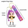 New KPOP Demon Team Keychain, Tiger Character PVC Figure Keychain, Cute Harajuku Style Key Ring for Kids & Fans Halloween