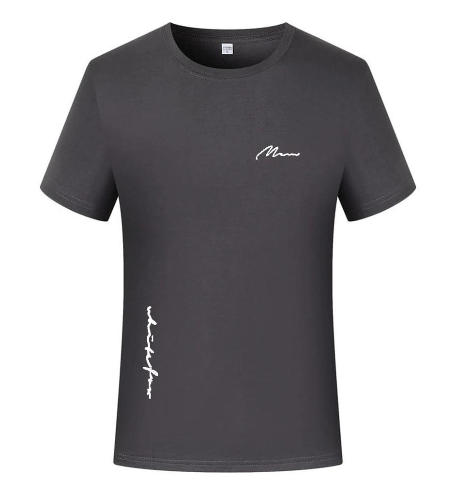 Fashion Simple Printed Short Sleeve Round Neck T-Shirt Fashion Trend Pure Cotton Summer T-Shirt Oversized Loose