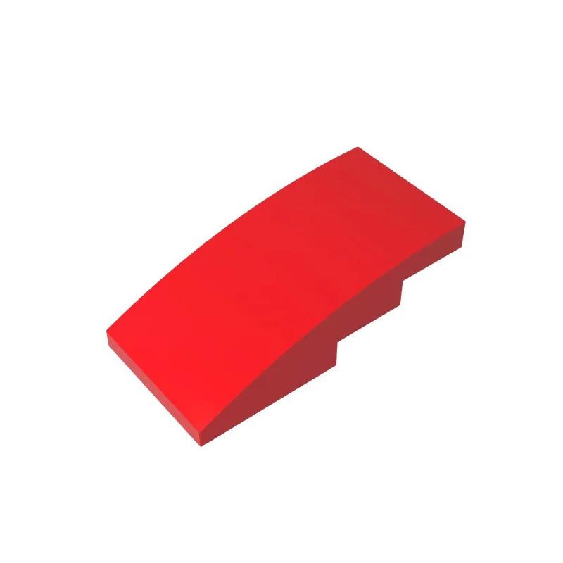 100pcs 93606 Bricks Slope Curved Parts 4 X 2 No Studs Assembly Building Model Birthday Gift Blocks Kids Adult DIY Toys