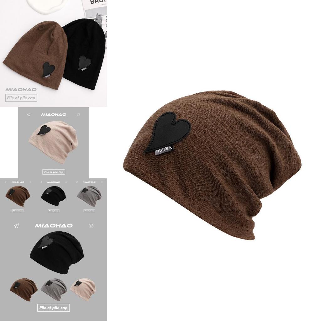 Stylish Slouchy Beanie For Women Fall Winter Warm Cotton Geometric Design