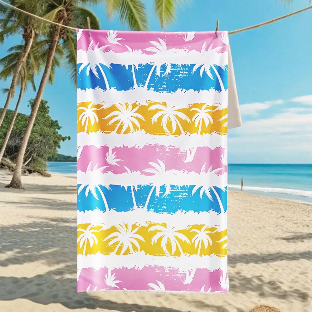 2026 Mermaid Tail Beach Towel Printed Towel Seaside Vacation Absorbent Beach Towel