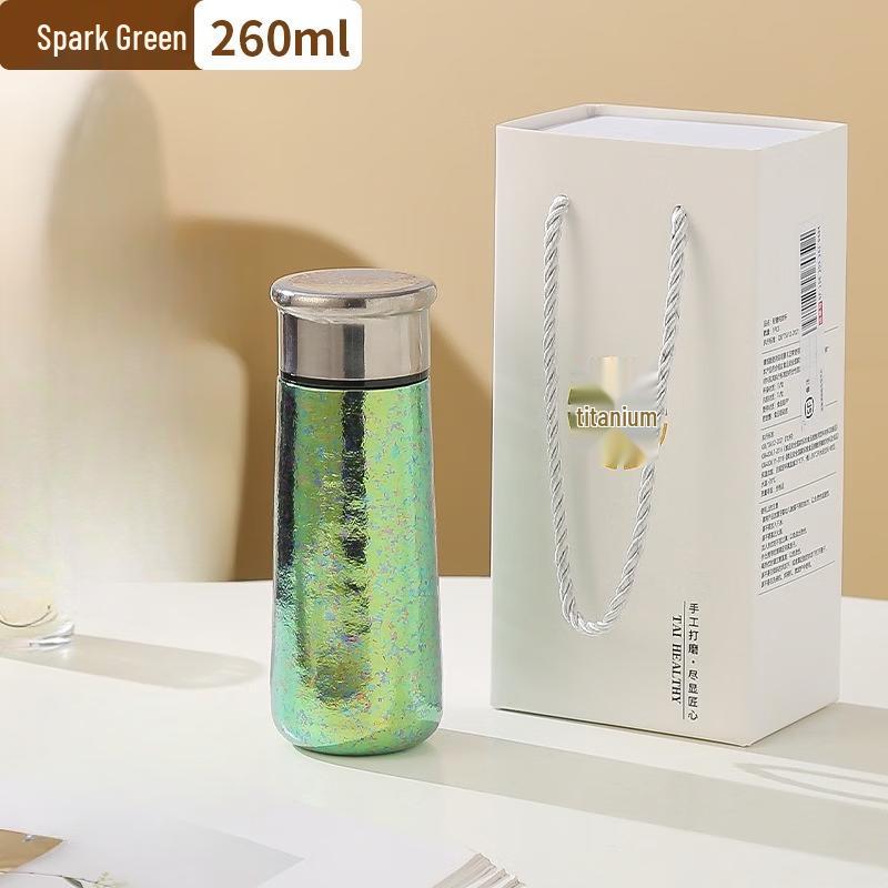Portable Titanium Tea Infuser Bottle