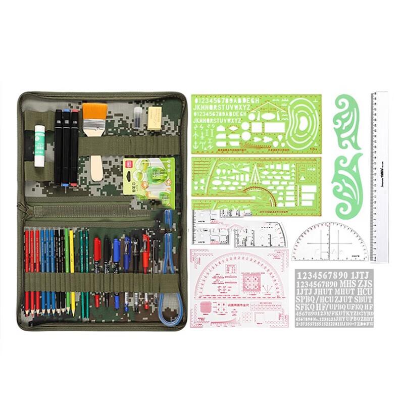 

Military Topography Map Plotting Tool Set