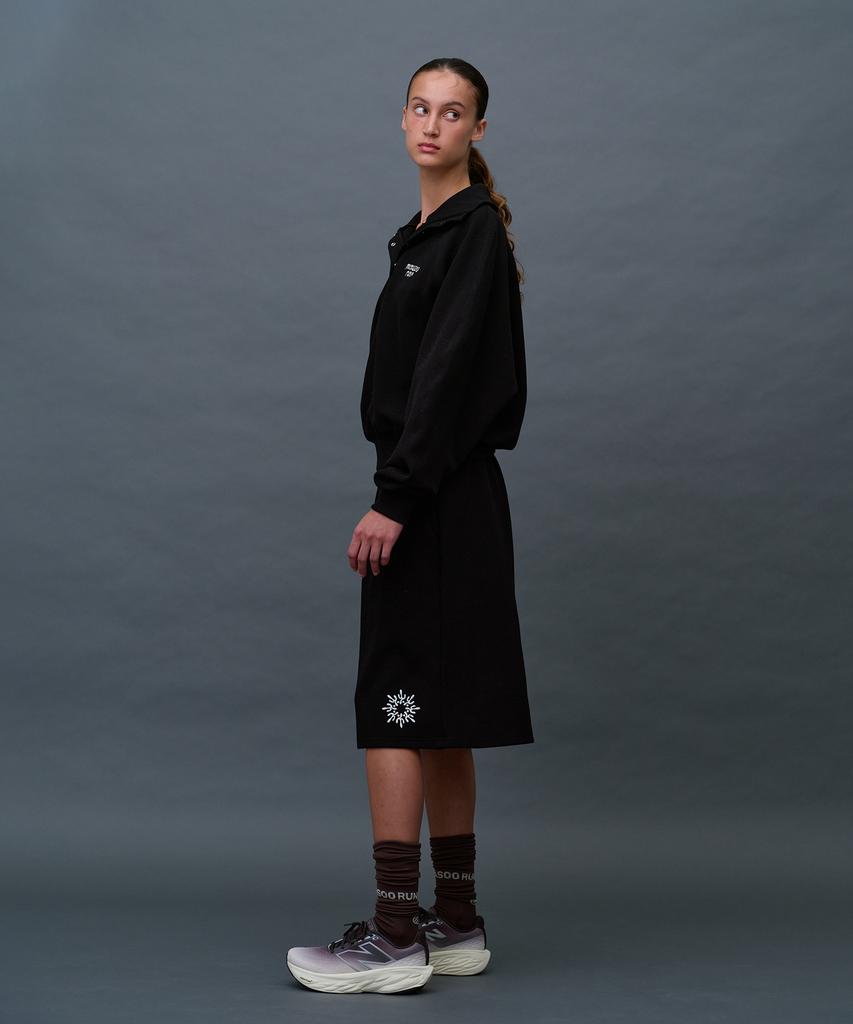 Minasu Waffle Sweat Training Bermuda Pants_Black