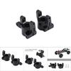 Metal Accessory Front C Hub Carrier Steering Knuckle for Axial SCX10 II RC Car (Black)