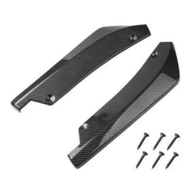 Heckeckenschutz aus Kohlefaser für Autos: Universell einsetzbar, kollisionssicher, dekorative Lippe.