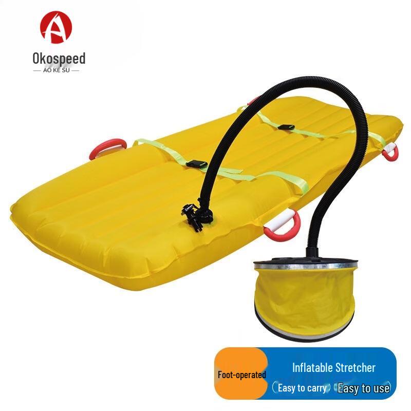 AOKESU Portable Floating Automatic Inflatable Water Rescue Stretcher