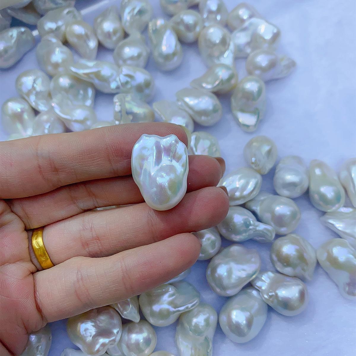 Натуральный пресноводный жемчуг Большой Барокко особой формы настоящий жемчуг Работа DIY в процессе Ракушка-рыбка отдельные бусины Натуральные бусины