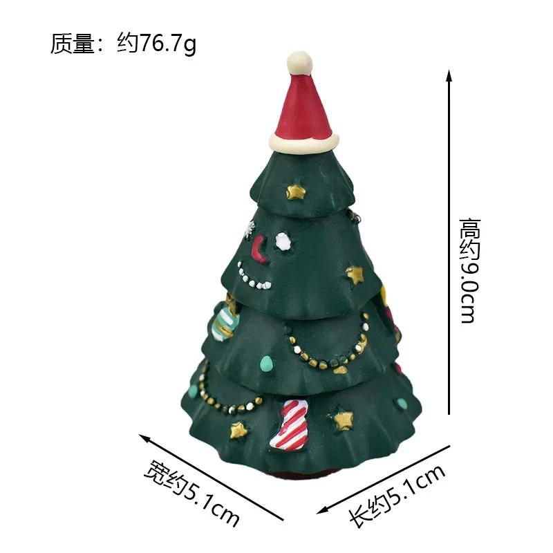 Zakka Japanese Cat Christmas Miniature Scene Props Shooting Office Bookshelf Decoration Collectible Desktop Decorations Gifts