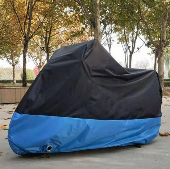 

Black 190T Polyester Motorcycle Cover: Waterproof, Sunscreen, and Durable for Cross-border Use S