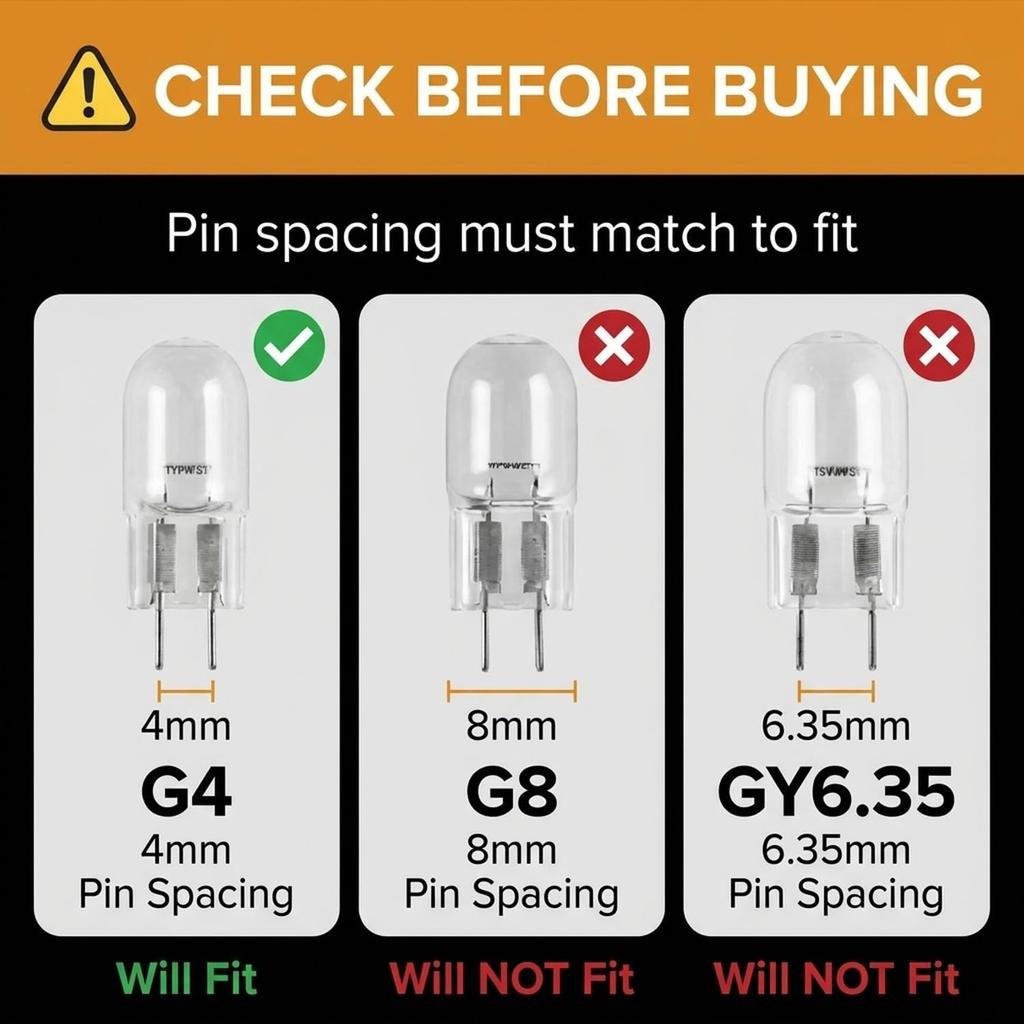 12V 20W AC DC 12V 20W Dual Pin Warm Clear Bright White Landscape Desk Light Bulb Replacement JC G4 2-Pin Base Halogen Kitchen Table Pendant Lamp T3
