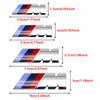 ABS Car Fender Side Emblem Rear Trunk Badge M Logo Sticker For BMW M3 M5 VB21 M6 X2 X3 F30 F20 E34 E90 X6 E46 G20 E36 G30 Accessories