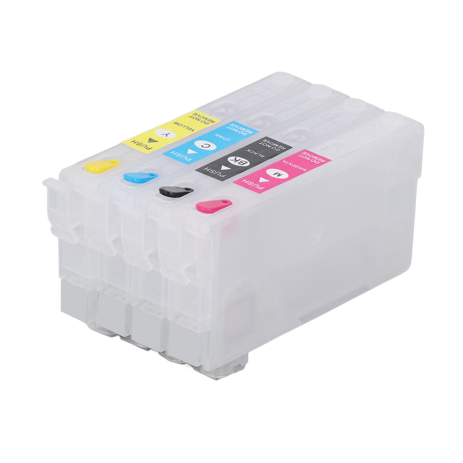 

Ink Cartridge PP BK C M Y 4 Colors Printing Accessory Part for Photo Paper Document 812XXLBK 812XLC