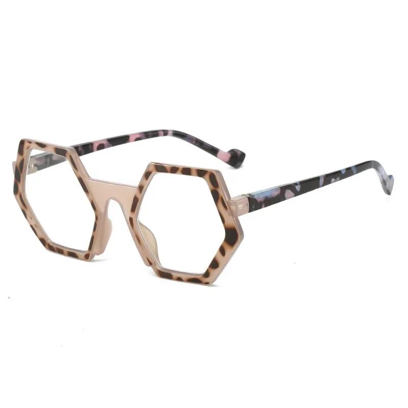 Blue Light Blocking Hyperopia Glasses for Women Men Fashion Irregular Eyeglasses Computer Eye Protection Reading Eyewear Diopter