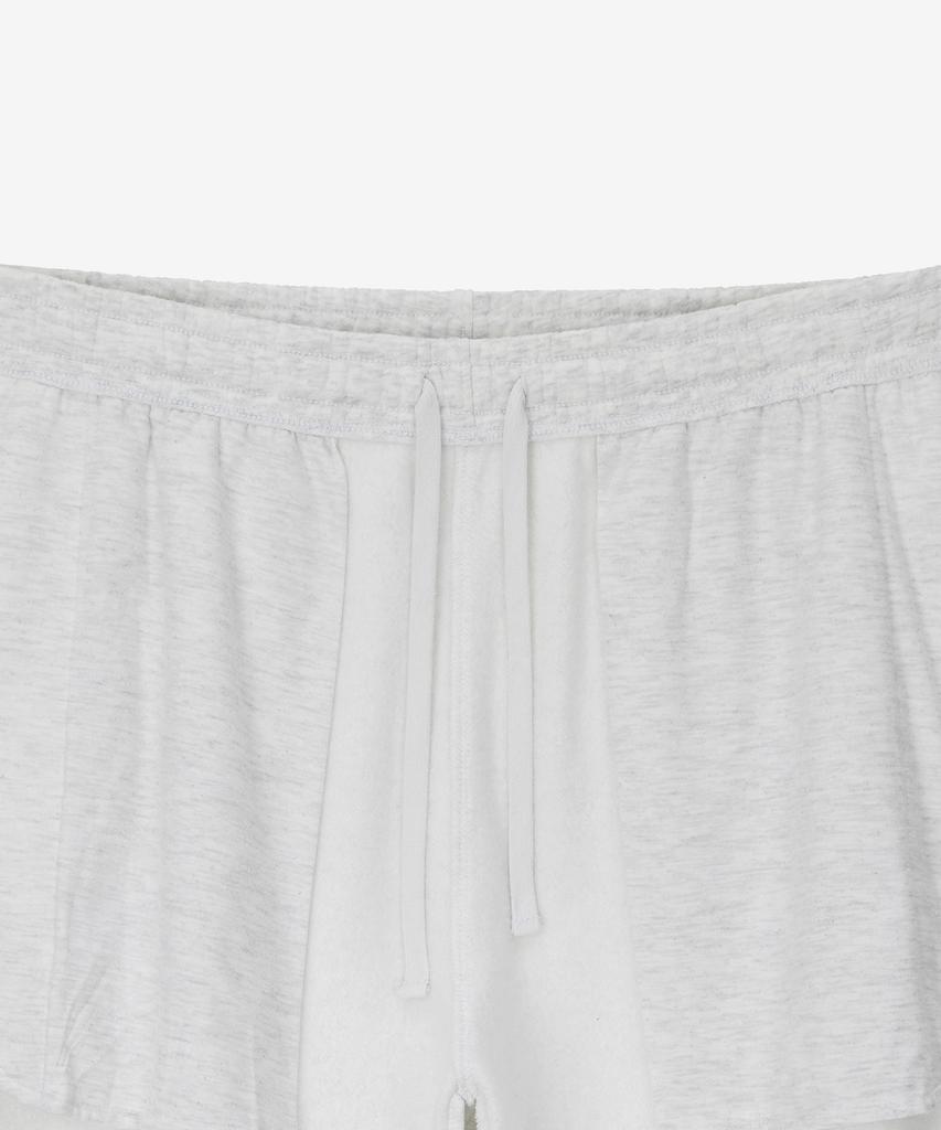 BASIC HOUSE Brushed Terry Jogger Pants Light Gray Lapt7101