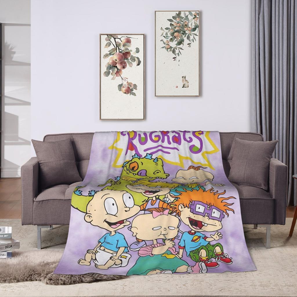 Rugrats Chuckie Finster  Blanket  Warm Soft Funny Plush Throw Blanket For Home Decor Travel Flannel Bedspread Bed Cover