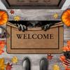 Horror Bloodstain Printed Halloween Door Mat Rug Indoor Outdoor Welcome Floor Mat Entrance Passage Kitchen Rug Home Decoration