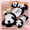 Large Panda Hug Pillow: Plush Leg-Clamping Sleeping Toy for Girls - Perfect Birthday Gift