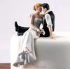 Topper divertenti per torta nuziale Bambole Romantici Sposi Figure Stand Topper Decorazioni Forniture Sposarsi Statuetta in Resina