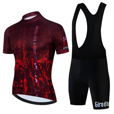 Letní cyklistické oblečení 2023 Nový tým Ropa Ciclismo Hombre Krátký rukáv Cyklistický dres Sada Mtb Kolo Muž Uniforma Maillot Kolo
