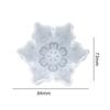 Christmas Silicone Snowflake Mold Candle Soap Diy Aromatherapy Plaster Candle Decorating Mould Candy Chocolate Making Tools
