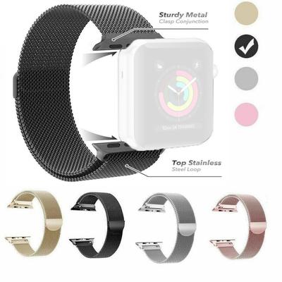 Milanese Loop Strap Watch Band for Apple Watch Series 1/2/3/4 38MM/40MM/42MM/44M