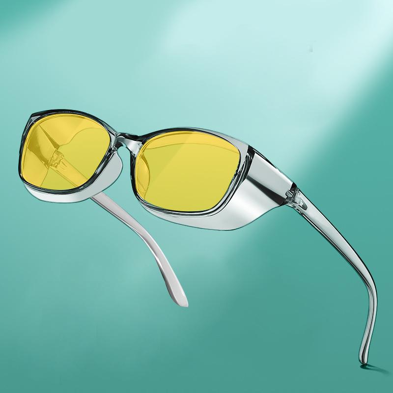 Nové sluneční brýle s nočním viděním a ochranou proti modrému světlu, sluneční brýle s ochranou okrajů pro sledování mobilních telefonů, počítačů, ochrana očí